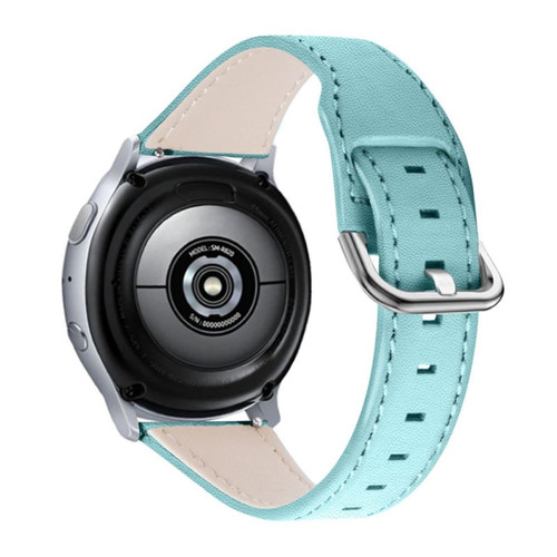 Other - Bracelet en cuir véritable 22 mm, bleu clair pour votre Xiaomi Mi Watch Color/Haylou Solar LS05 Other  - Objets connectés