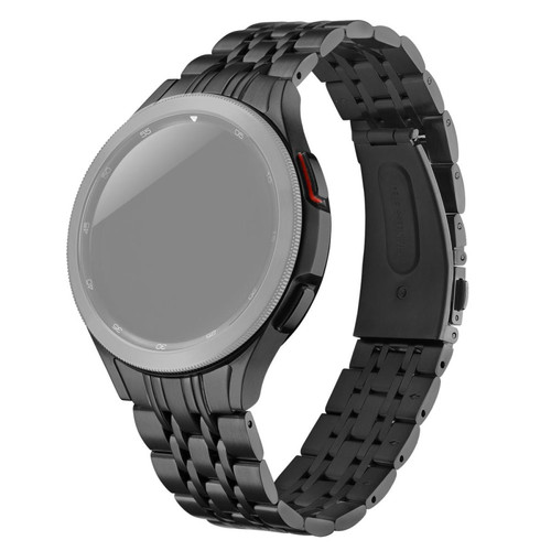 Other - Bracelet en métal 7 perles, noir pour votre Samsung Galaxy Watch4 40mm/44mm/Watch4 Classic 42mm/46mm - Other