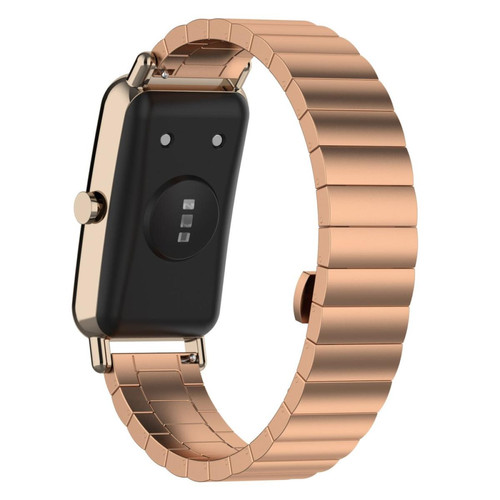 Other - Bracelet en métal réglable, or rose pour votre Huawei Watch Fit Mini 16mm Other  - Montre et bracelet connectés