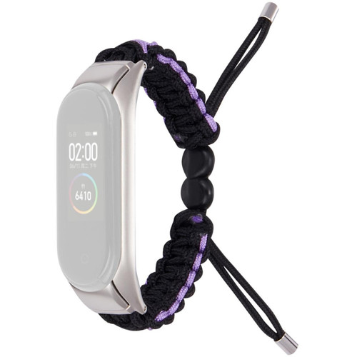 Other - Bracelet en nylon cordon de serrage réglable, violet pour votre Xiaomi Mi Band 5/6 Other  - Marchand Magunivers