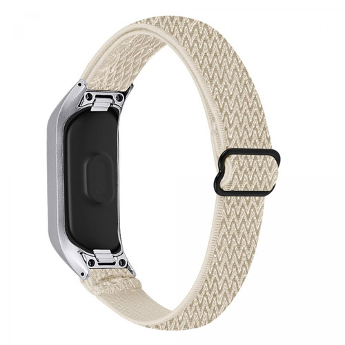 Other - Bracelet en nylon élastique réglable tressée abricot pour votre Samsung Galaxy Fit-e R375 Other - Accessoires montres connectées
