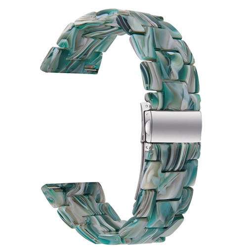 Other - Bracelet en résine 20 mm avec boucle, mélange vert pour votre Huawei Watch 2/Watch GT 2 42mm Other  - Montre et bracelet connectés