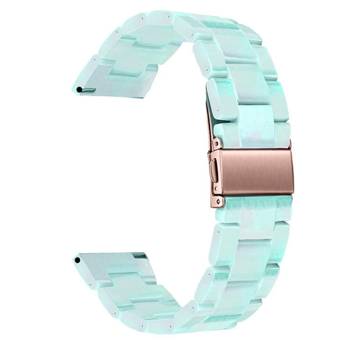 Other - Bracelet en résine 20 mm avec boucle, vert pour votre Huawei Watch 2/Watch GT 2 42mm Other  - Montre et bracelet connectés