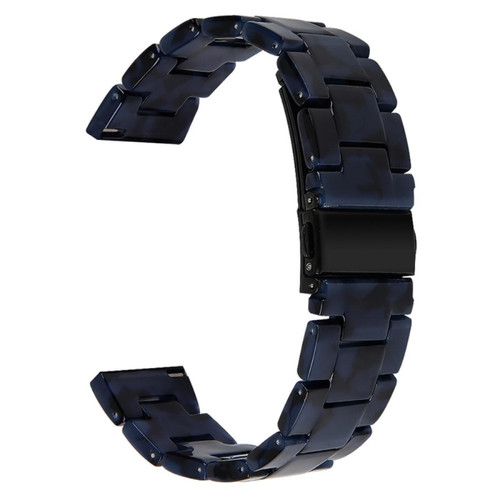 Other - Bracelet en résine sangle à boucle 20mm, bleu foncé pour votre Huawei Watch 2/Watch GT 2 42mm Other  - Montre et bracelet connectés