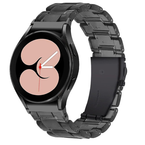 Other - Bracelet en résine transparent noir pour votre Samsung Galaxy Watch4 Active 40mm/44mm/Watch4 Classic 42mm/46mm Other  - Marchand Magunivers