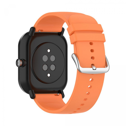 Other - Bracelet en silicone réglable 20mm orange pour votre Samsung Galaxy Watch3 41mm/Watch Active Other  - Montre et bracelet connectés