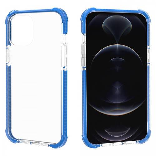 Other - Coque en acrylique transparent épaissi aux, antichoc bleu pour votre Apple iPhone 13 6.1 pouces Other  - Coque, étui smartphone