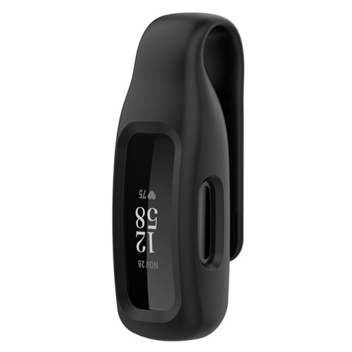 Other - Coque en silicone anti-chute avec clip de maintien pour votre Fitbit Inspire 3/Inspire 2/Ace 3 - noir Other  - Fitbit montre