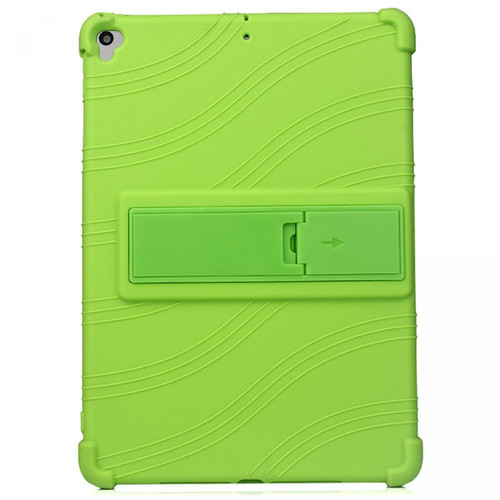 Other - Coque en silicone anti-rayures, découpes précises avec béquille vert pour votre iPad 10.2 (2021) Other  - Accessoire Tablette