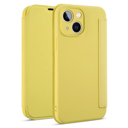 Other - Coque en silicone avec béquille pour votre iPhone 14 Plus - jaune Other  - Marchand Magunivers