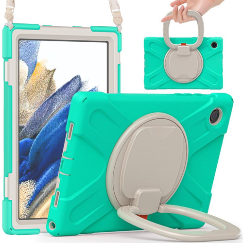 Other - Coque en silicone avec béquille rotative à 360° Vert menthe pour Samsung Galaxy Tab A8 10.5 (2021) Other  - Marchand Magunivers