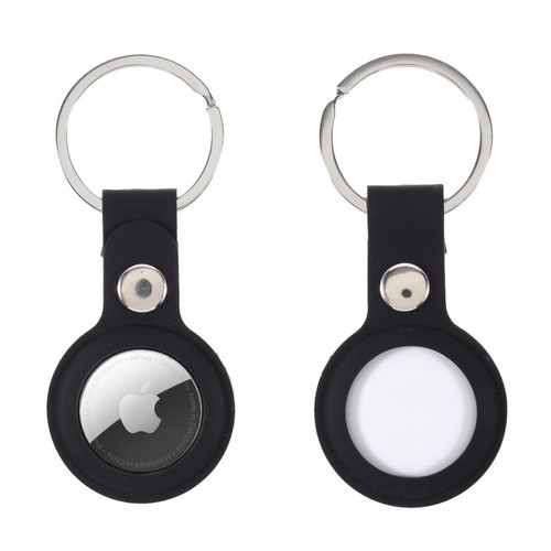 Other - Coque en silicone Fermeture à boucle noir pour votre Apple AirTag Other  - Accessoire Smartphone