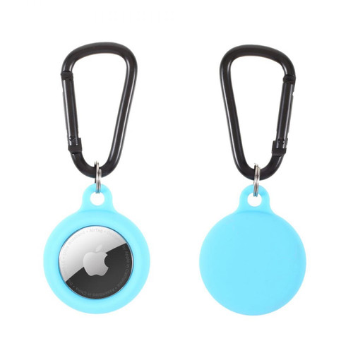 Other - Coque en silicone Épaissie bleu clair pour votre Apple AirTag Other  - Accessoire Smartphone