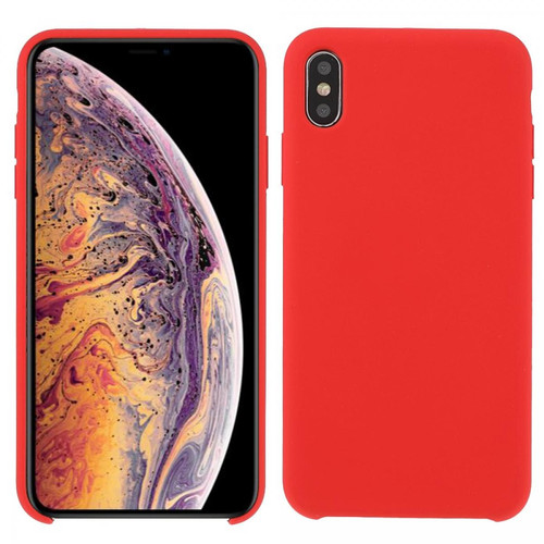 Other - Coque en silicone solide, antichoc, anti-rayures rouge pour votre Apple iPhone XS Max 6.5 pouces Other  - Marchand Magunivers