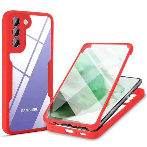Other - Coque en TPU + acrylique antichoc rouge pour votre Samsung Galaxy S22 Plus 5G Other  - Coques Smartphones Coque, étui smartphone