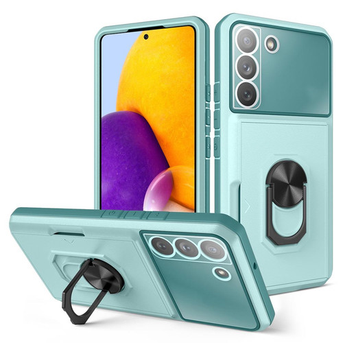 Other - Coque en TPU + acrylique avec béquille vert clair pour votre Samsung Galaxy S22 5G Other  - Coque Galaxy S6 Coque, étui smartphone