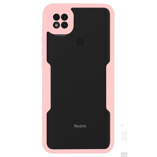 Other - Coque en TPU + acrylique rose pour votre Xiaomi Redmi 9C Other  - Coques Smartphones Coque, étui smartphone