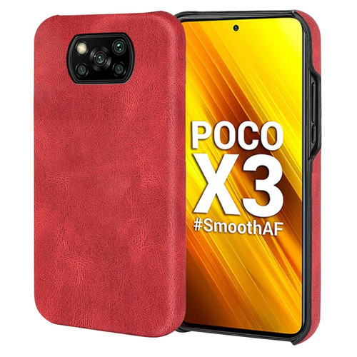 Other - Coque en TPU + PU anti-rayures, antichoc rouge pour votre Xiaomi Poco X3/Poco X3 NFC/Poco X3 Pro Other  - Marchand Magunivers