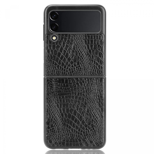 Other - Coque en TPU + PU antichoc, texture crocodile noir pour votre Samsung Galaxy Z Flip3 5G Other  - Accessoire Smartphone