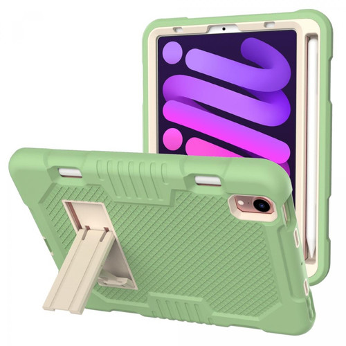 Other - Coque en TPU + silicone avec béquille vert matcha pour votre Apple iPad mini (2021) Other  - Accessoire Tablette