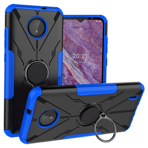 Other - Coque en TPU 2-en-1, airbag quatre coins avec béquille pour votre Nokia C10/C20 - bleu Other  - Coque, étui smartphone