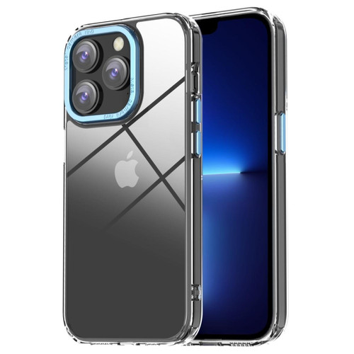 Other - Coque en TPU AHASTYLE cristal clair, anti-chutte, avec cadre de caméra en alliage de zinc pour votre iPhone 13 Pro 6.1 pouces - bleu Other  - Accessoire Smartphone