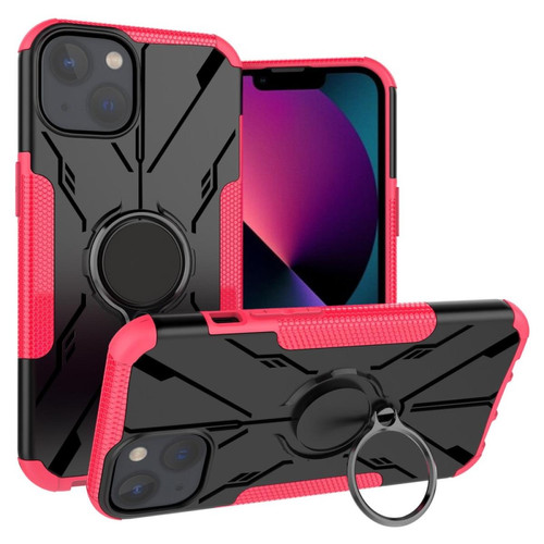 Other - Coque en TPU anti-chute, anti-rayures avec béquille pour votre iPhone 13 6.1 pouces - rose Other  - Coque, étui smartphone
