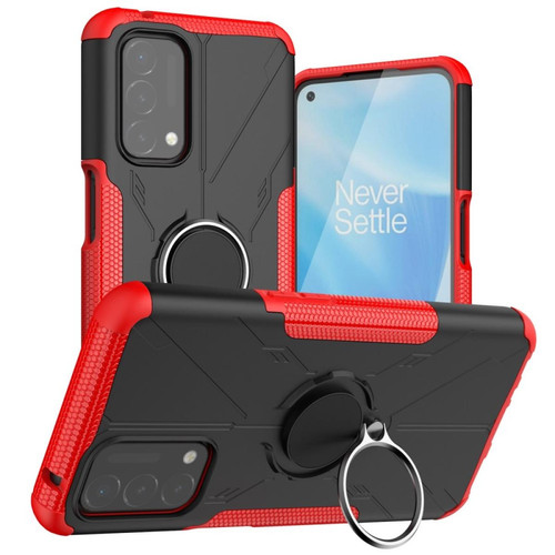 Other - Coque en TPU anti-chute, mince avec béquille pour votre OnePlus Nord N200 5G/Oppo A54 5G - rouge Other  - Accessoires et consommables