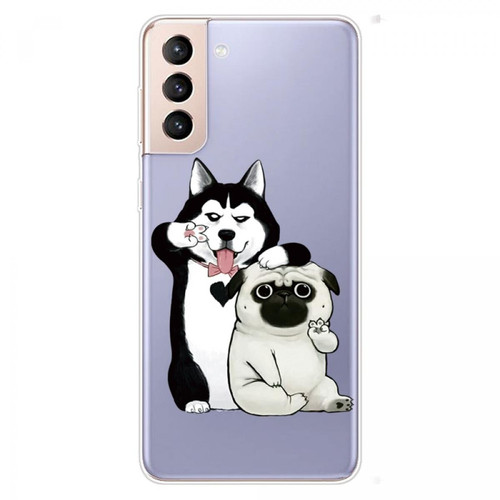 Other - Coque en TPU anti-rayures, IMD deux chiens pour votre Samsung Galaxy S22 Plus Other  - Marchand Magunivers