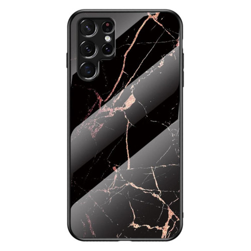 Other - Coque en TPU anti-rayures, motif marbré marbre noir or pour votre Samsung Galaxy S22 Ultra Other  - Accessoires et consommables