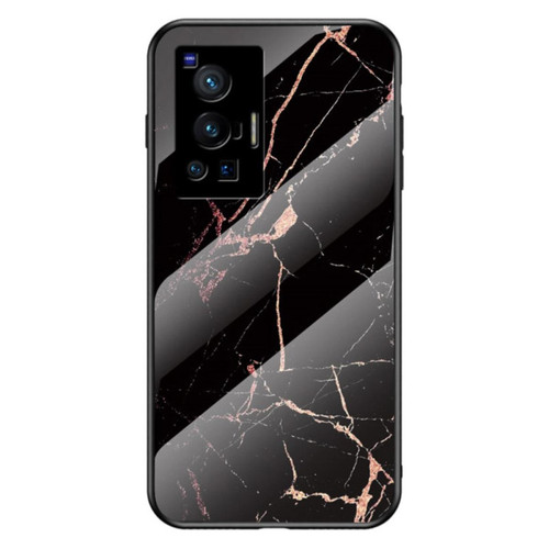 Other - Coque en TPU anti-scratch, motif marbre, antichocs, marbre noir or pour votre Vivo X70 Pro Other  - Coque, étui smartphone