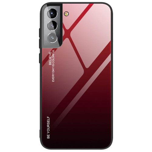Other - Coque en TPU antichoc, dégradé de couleur rouge/noir pour votre Samsung Galaxy S22 Plus 5G Other  - Coque, étui smartphone