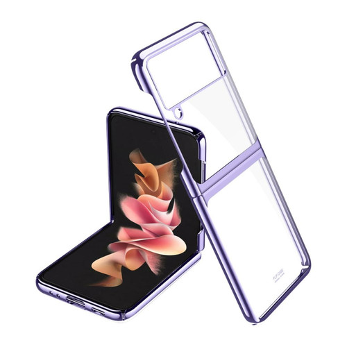 Other - Coque en TPU antichoc, galvanoplastie violet pour votre Samsung Galaxy Z Flip 5G Other  - Coque, étui smartphone