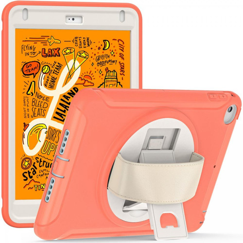 Other - Coque en TPU avec béquille rotative Corail orange pour votre iPad mini (2019) 7.9 pouces/mini 4 Other  - Coque ipad mini 4