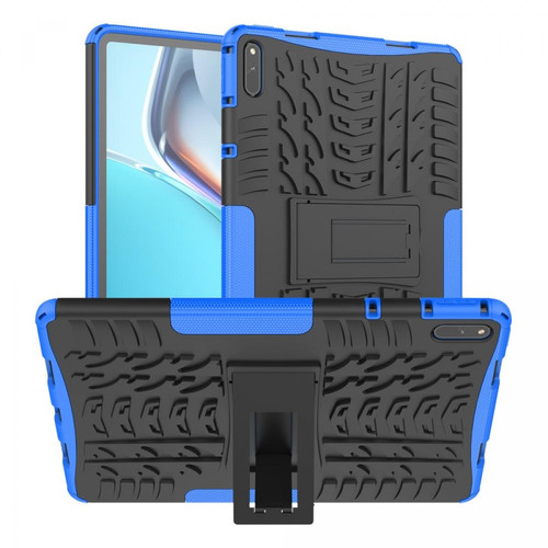 Other - Coque en TPU avec béquille texture de pneu, hybride bleu pour votre Huawei MatePad 11 (2021) Other  - Marchand Magunivers