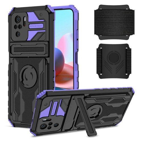 Other - Coque en TPU avec béquille violet pour Xiaomi Redmi Note 10 4G/Note 10S Other  - Other