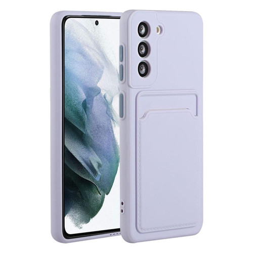 Other - Coque en TPU avec porte-carte violet clair pour votre Samsung Galaxy S22 Plus 5G Other - Coque iPhone 11 Pro Accessoires et consommables