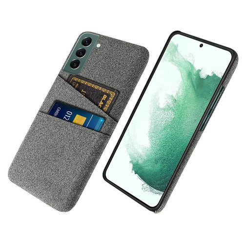 Other - Coque en TPU avec porte-cartes gris pour votre Samsung Galaxy S22 Plus 5G Other  - Accessoires Samsung Galaxy Accessoires et consommables