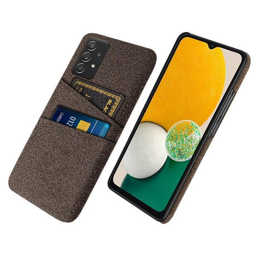 Other - Coque en TPU avec porte-cartes marron pour votre Samsung Galaxy A73 5G Other  - Accessoires Samsung Galaxy Accessoires et consommables
