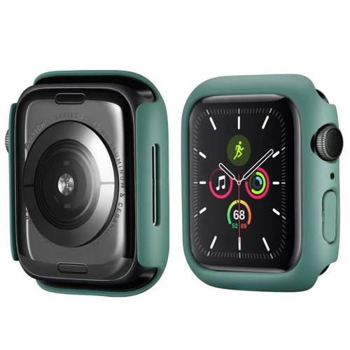 Other - Coque en TPU caoutchouté, vert pour votre Apple Watch Series 7 41mm Other  - Objets connectés