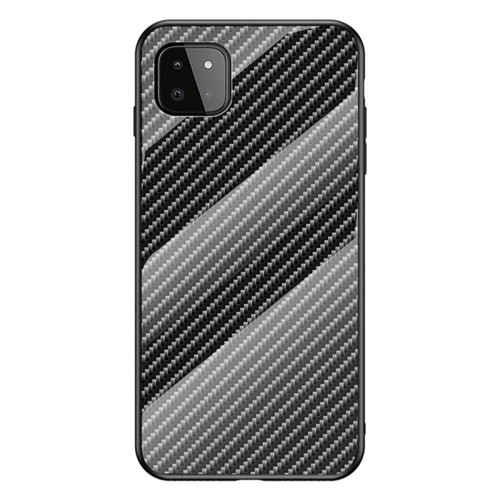Other - Coque en TPU Conception de texture en fibre de carbone anti-rayures fibre noire pour votre Samsung Galaxy A22 5G (EU Version) Other  - Coque, étui smartphone