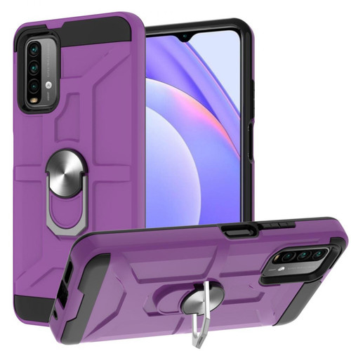 Other - Coque en TPU Conception hybride 2-en-1 antichoc avec béquille violet pour votre Xiaomi Redmi 9T/9 Power/Note 9 4G (Qualcomm Snapdragon 662)/Poco M3 Other  - Accessoire Smartphone