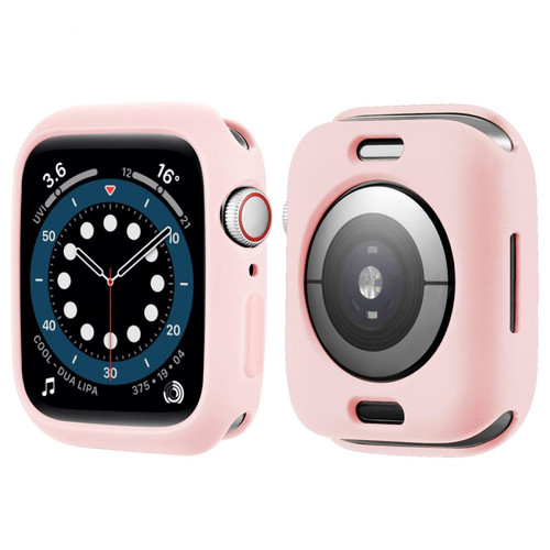 Other - Coque en TPU couleur bonbon, rose/rose pour votre Apple Watch Series 7 41mm - Apple watch rose