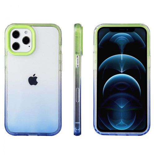 Other - Coque en TPU couleur dégradé, anti-chute vert bleu pour votre Apple iPhone 13 Pro 6.1 pouces Other  - Accessoire Smartphone