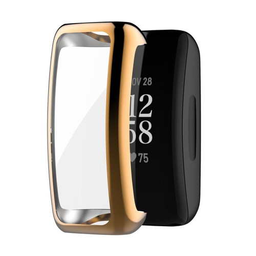 Other - Coque en TPU électroplaqué, anti-rayures pour votre Fitbit Inspire 3 - or rose Other  - Fitbit montre