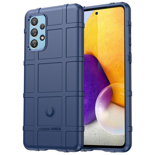 Other - Coque en TPU grille carrée, antichoc bleu pour votre Samsung Galaxy A73 5G Other  - Coque Galaxy S6 Coque, étui smartphone