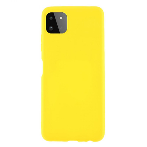 Other - Coque en TPU Mat double face jaune pour votre Samsung Galaxy A22 5G (EU Version) Other  - Coque, étui smartphone