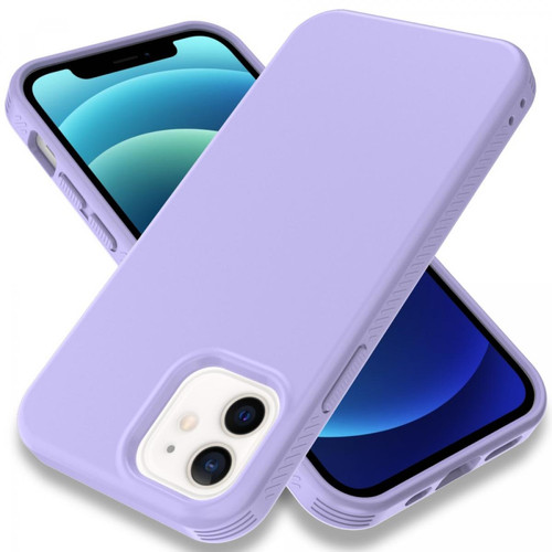 Other - Coque en TPU mince, antichoc, anti-empreintes digitales violet clair pour votre Apple iPhone 12/12 Pro 6.1 pouces Other  - Accessoire Smartphone