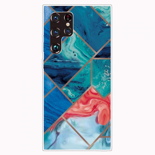 Other - Coque en TPU motif de marbre, anti-rayures style A pour votre Samsung Galaxy S22 Ultra Other  - Accessoires Samsung Galaxy Accessoires et consommables