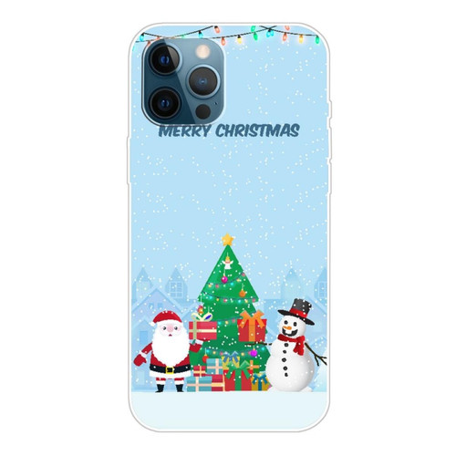 Other - Coque en TPU motif de noël, anti-rayures, ultra mince pour votre iPhone 14 Pro Max - Père Noël et bonhomme de neige Other  - Accessoire Smartphone